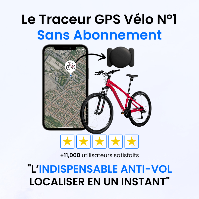 Traceur GPS Vélo Sans Abonnement