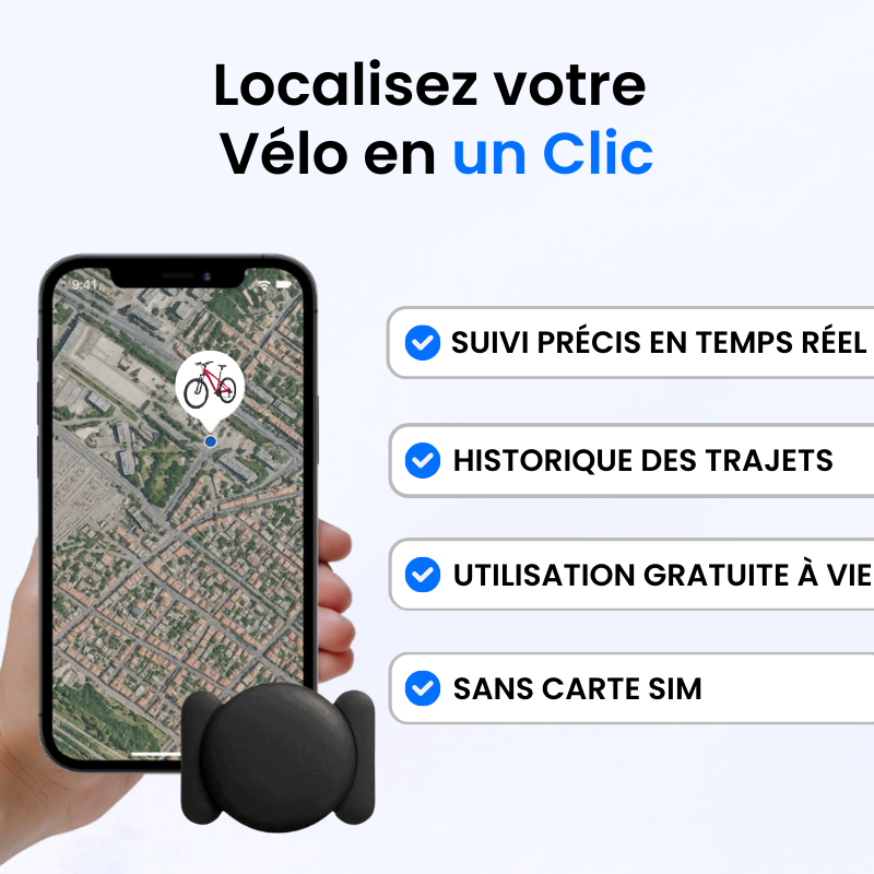 Traceur GPS Vélo Sans Abonnement