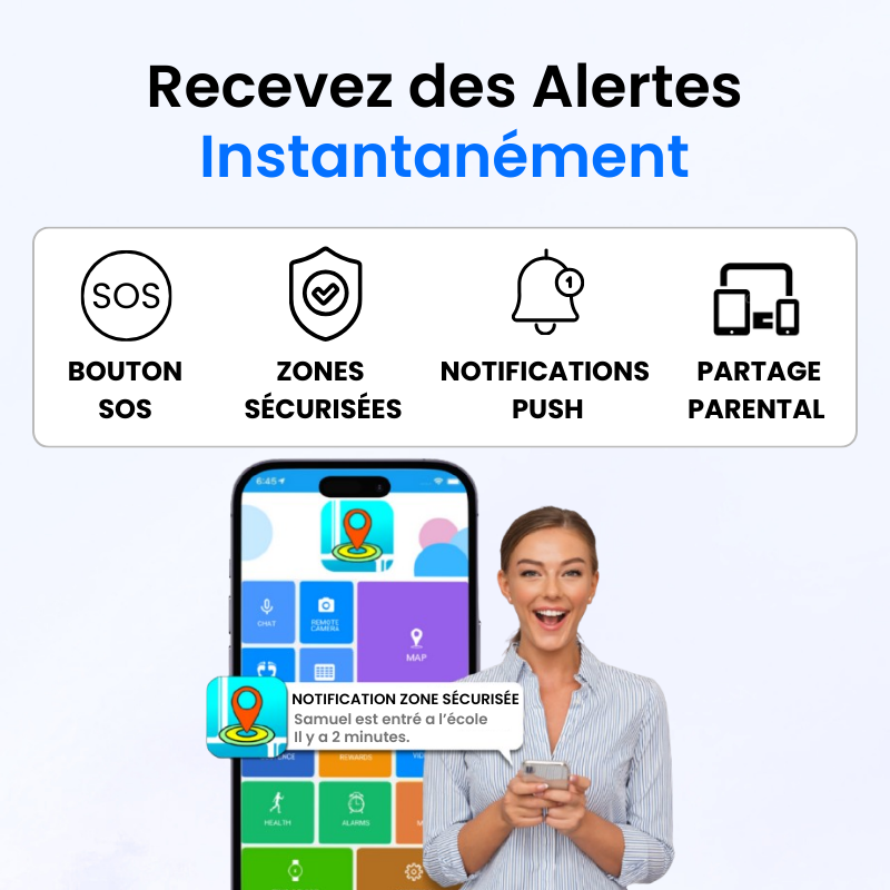 Traceur GPS Enfant Sans Abonnement