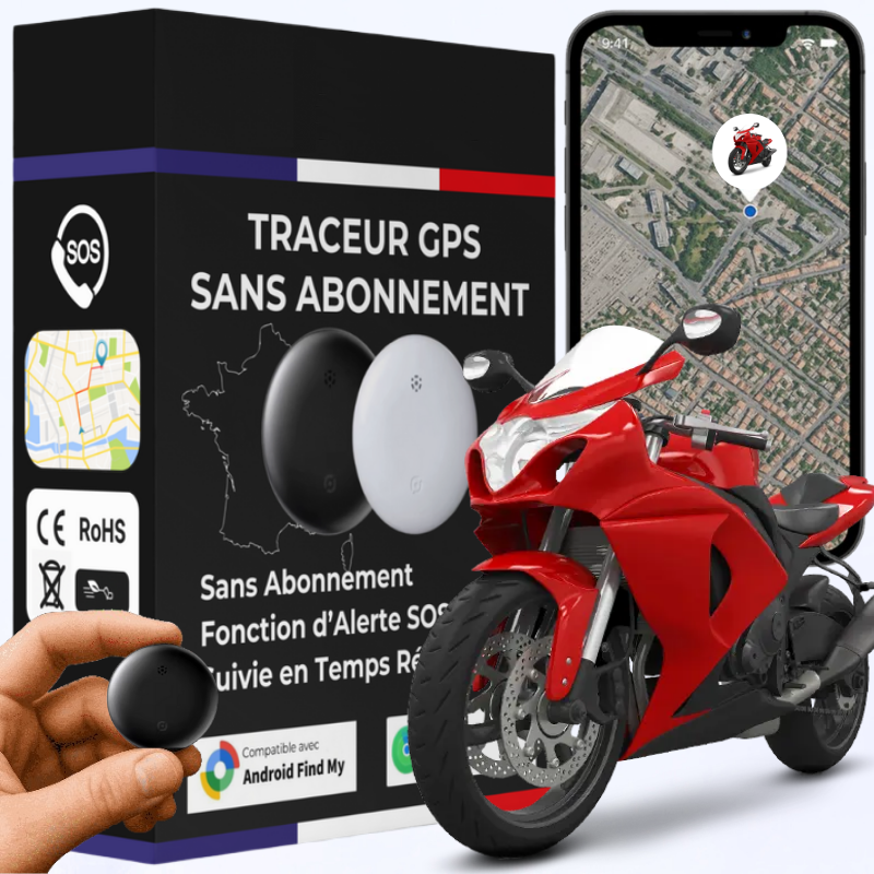 Traceur GPS Moto Sans Abonnement