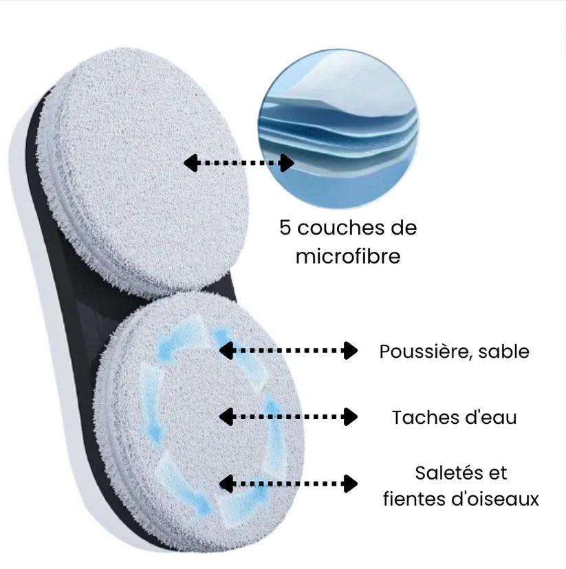 12 lingettes en microfibre-Novatechsun